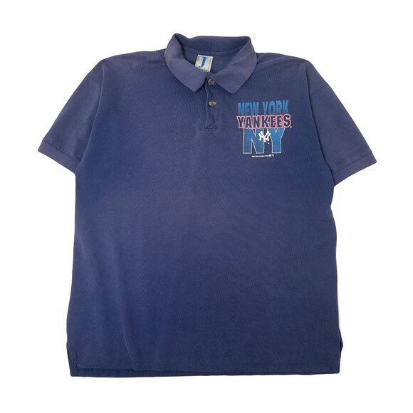 1992 New York Yankees Polo Shirt L - Picture 1 of 3